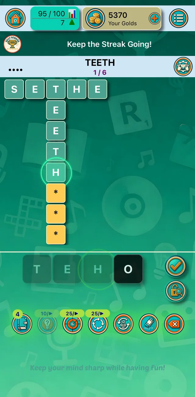WordGallery WordChain gameplay